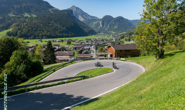 Motorradtouren mit Ausgangspunkt Stuben im Vorarlberg
