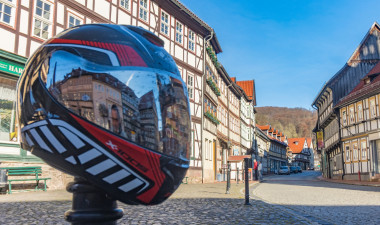 Motorradtouren-Deutsche Fachwerkstraße-Vom Harz zum Thüringer Wald ©Hagen Pietsch