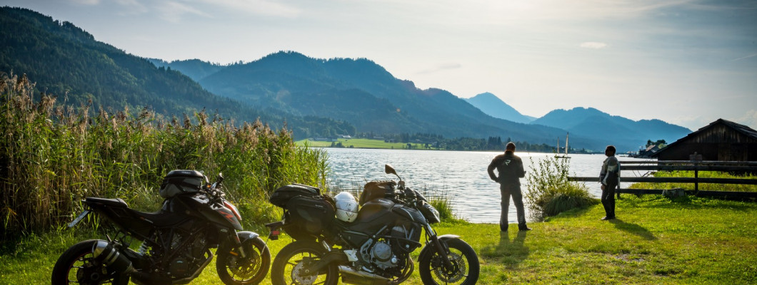 Weissensee - Tour 3-Motorradtourenkarte Post Oberdrauburg © moppetfoto
