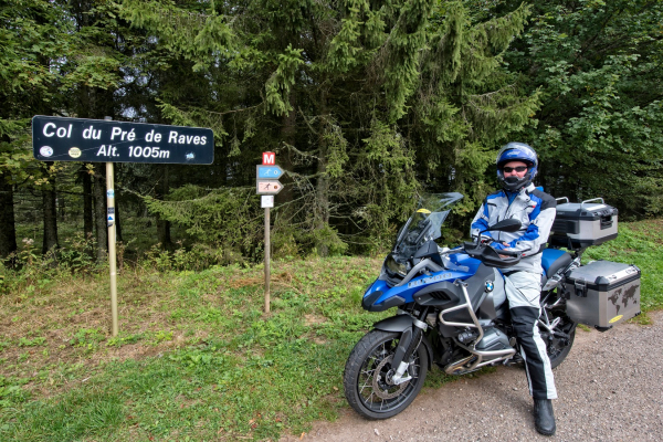Motorradtour Schwarzwald-Vogesen-Col du Pré de Raves © Heinz E. Studt