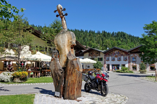 Motorradtour Deutsche Alpen-Mittenwald © Heinz E. Studt
