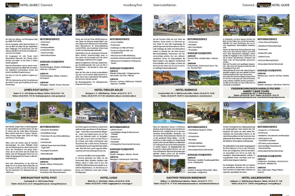 Tourenatlas ALPEN - Hotel-Guide© motorradstrassen