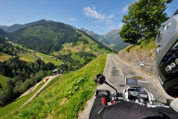 Motorrad-Französiche Alpen-Col Du Prè ©Heinz E. Studt