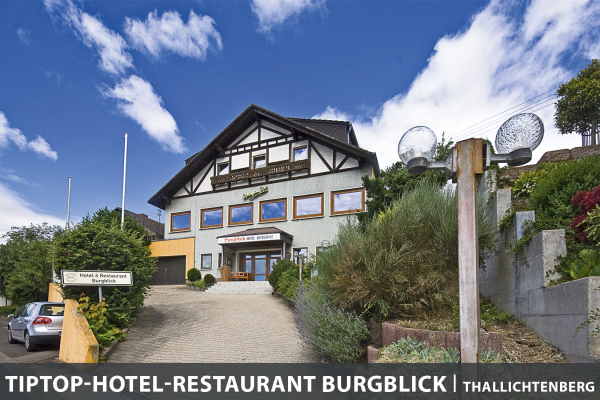 MOTORRADSTRASSEN-Partnerhaus- Hotel-Restaurant Burgblick