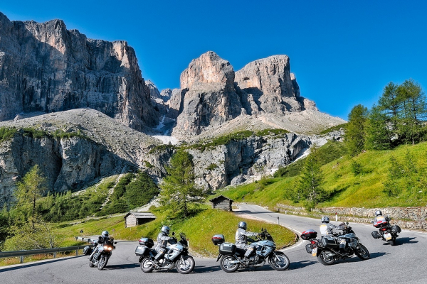 Motorradurlaub DOLOMITEN-Groedner Joch ©Heinz Studt