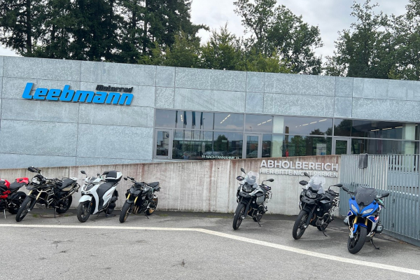 Motorrad Leebmann, Passau - Große Auswahl an Mietmotorrädern©Elke Hinterschuster