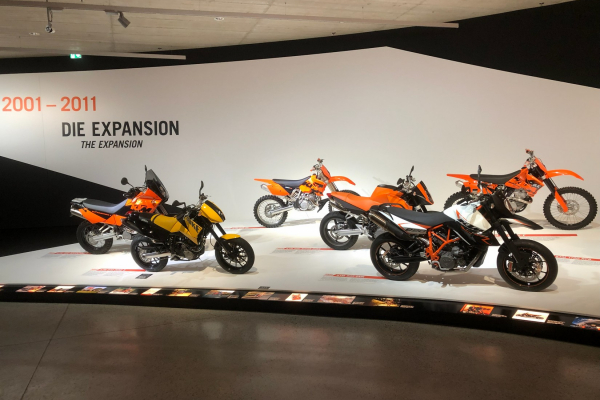 KTM Motohall©Klaus Hinterschuster
