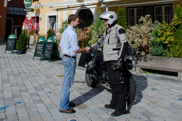 Motorradfahrer willkommen - Gasthof Post, Oberdrauburg © Peter Wahl