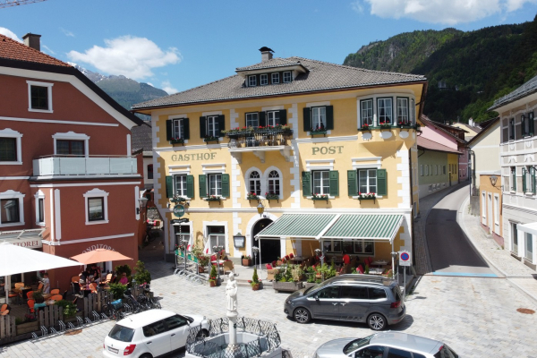 Gasthof Post-Terrasse zum Marktplatz © Gasthof Post