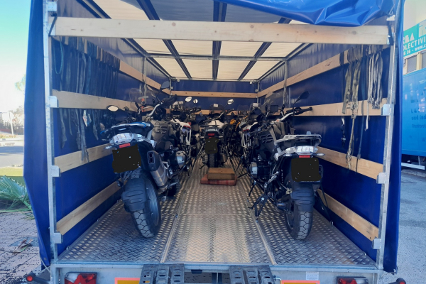 bmwbiking- Verladung und Transport © bmwbiking