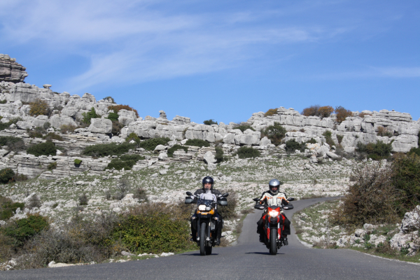 Andalusien- Unterwegs mit dem Motorrad © motorradstrassen
