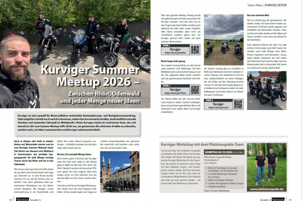 Kurviger Summer - Das Kurviger Team unterwegs